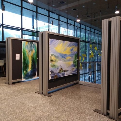 2019 Environmental art's creations PWC sede di Milano