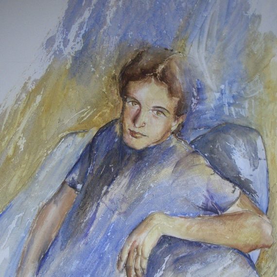 5 04 ritratto Manuel-tecnica mista su tela 110x80